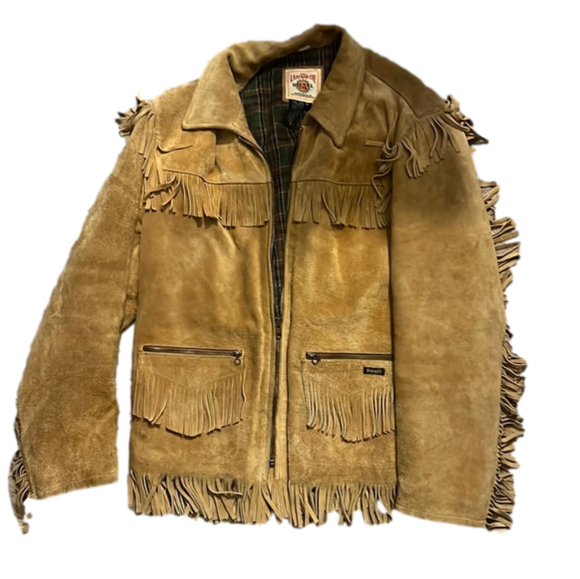Diesel Other - Vintage diesel men’s leather fringe jacket